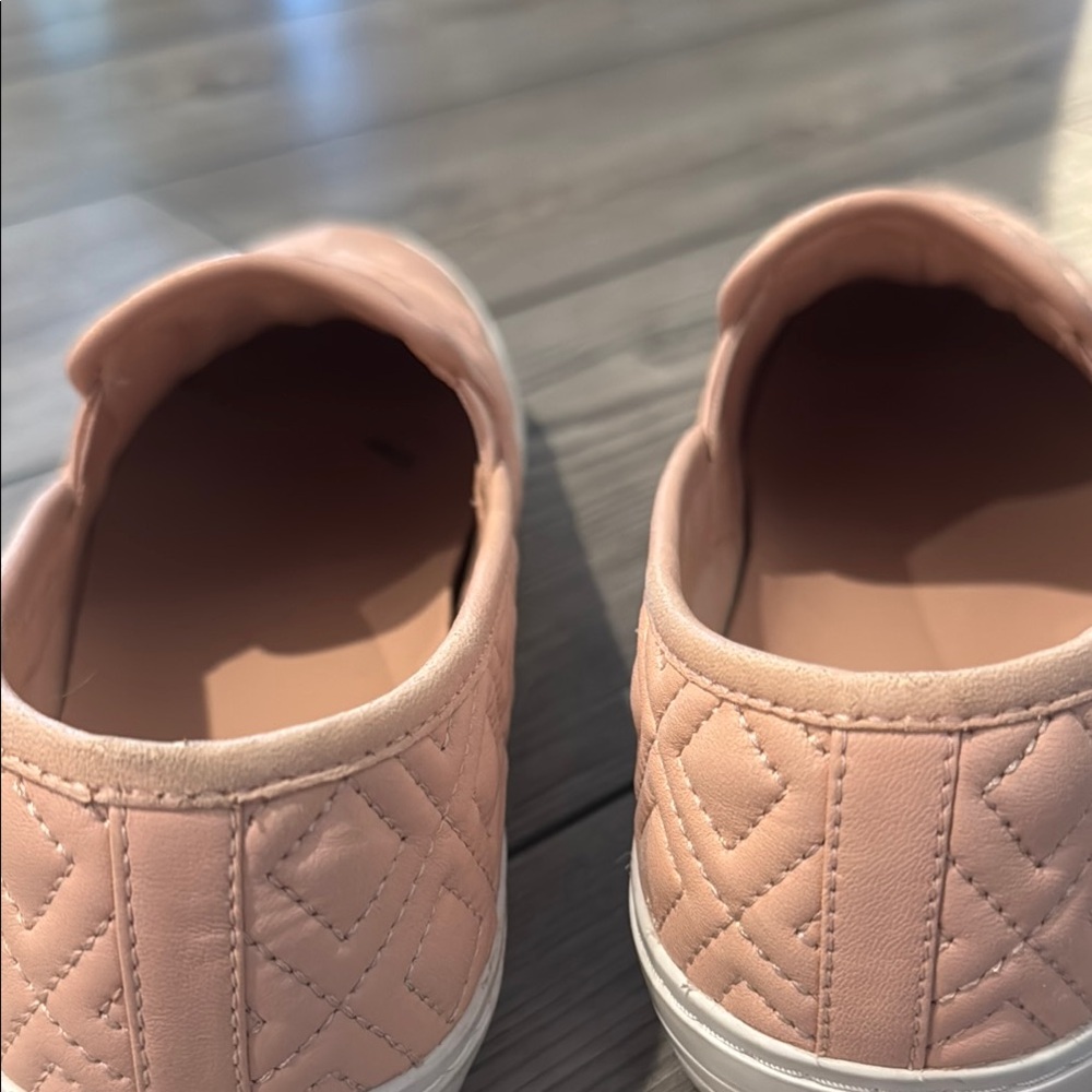 Tory Burch Pink Quilted Sneakers - Picture 6 of 7